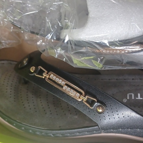 Women Wedges Slip On Flip Flops Shoes - Picture 11 of 12